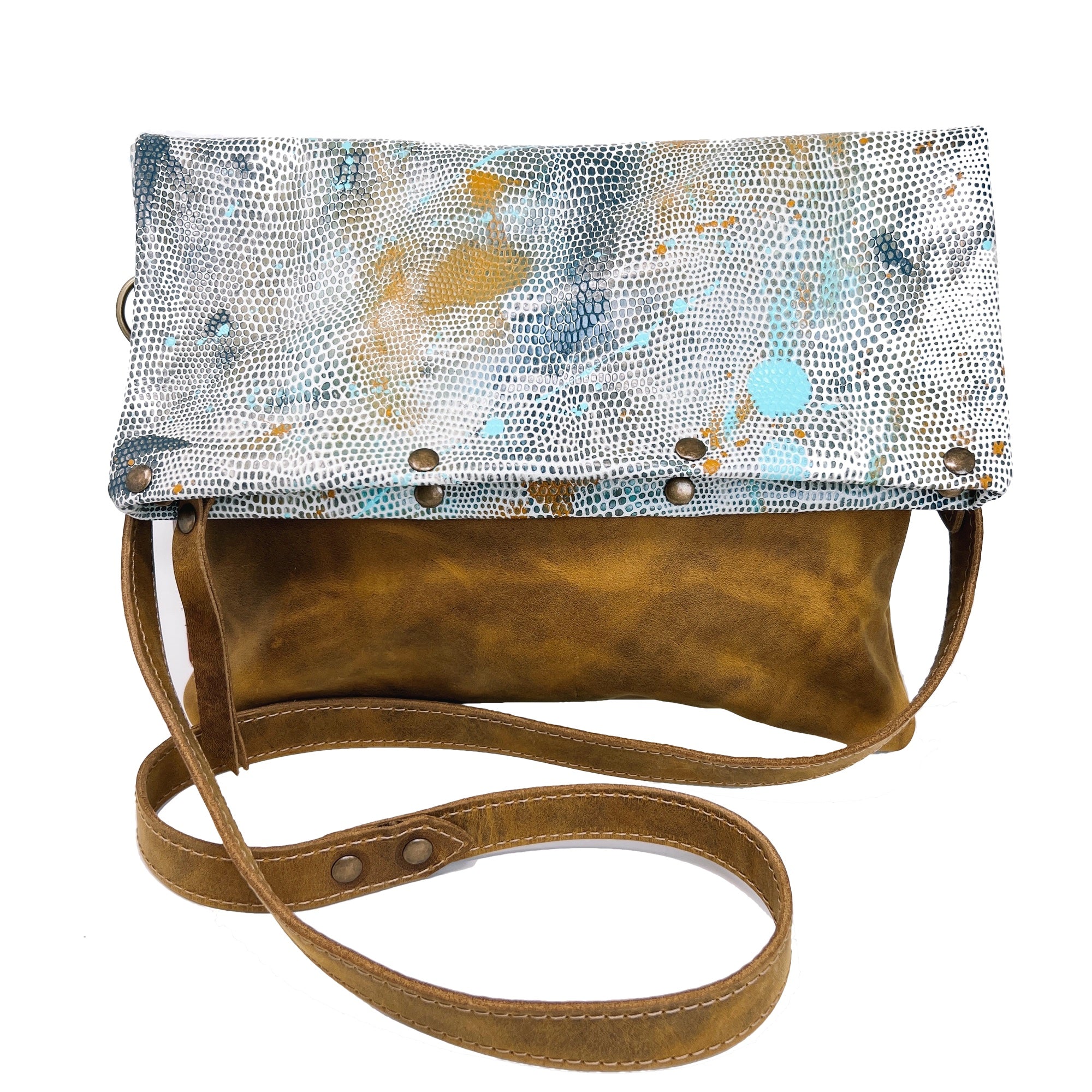 Distressed discount crossbody bag