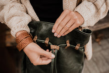 Leather Wrap Bracelet For Women - Wide Leather Cuff Bracelet