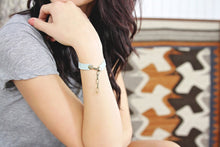 Thin Leather Stacking Bracelet - Everyday Casual Bracelet Adjustable with Lobster Clasp Closure
